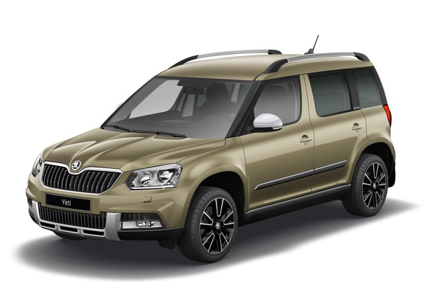 Sondermodell SKODA Yeti Adventure: Reichhaltige Serienausstattung und Abenteurer-Look (FOTO)