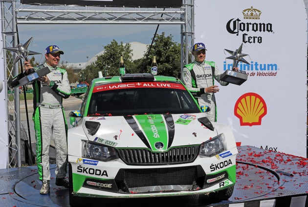 Rallye Mexiko: Sieg und Tabellenführung für SKODA Werkspilot Tidemand, Rovanperä stark (FOTO)