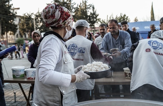 Türkei Syrien Johanniter-Nothilfemaßnahmen im Erdbebengebiet dauern an Deckung der Grundbedarfe