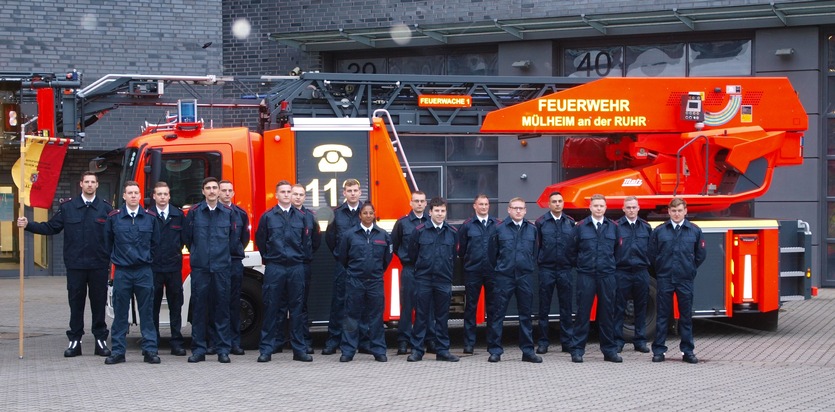 FW-MH: Neue Nachwuchskräfte starten Ihre Ausbildung bei der Feuerwehr Mülheim