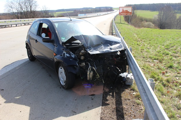 API-TH: Mehrere verletzte Personen nach Unfall auf der Autobahn 9