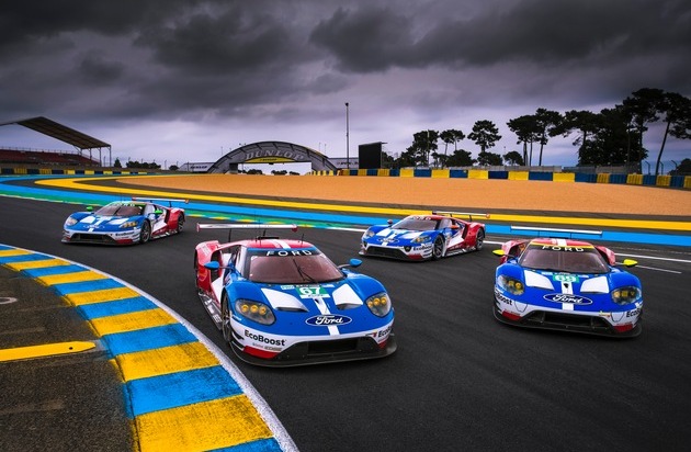 Ford-Werke GmbH: Ford Chip Ganassi Racing ist bereit für die Titelverteidigung bei den 24 Stunden von Le Mans (FOTO)