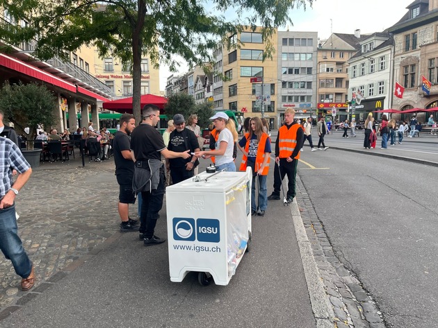 Medienmitteilung: «Sauberes Jugendkulturfestival Basel dank Massnahmen-Mix»