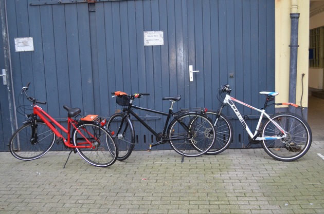 POL-FL: Flensburg: Sichergestellte Fahrräder suchen ihre Besitzer