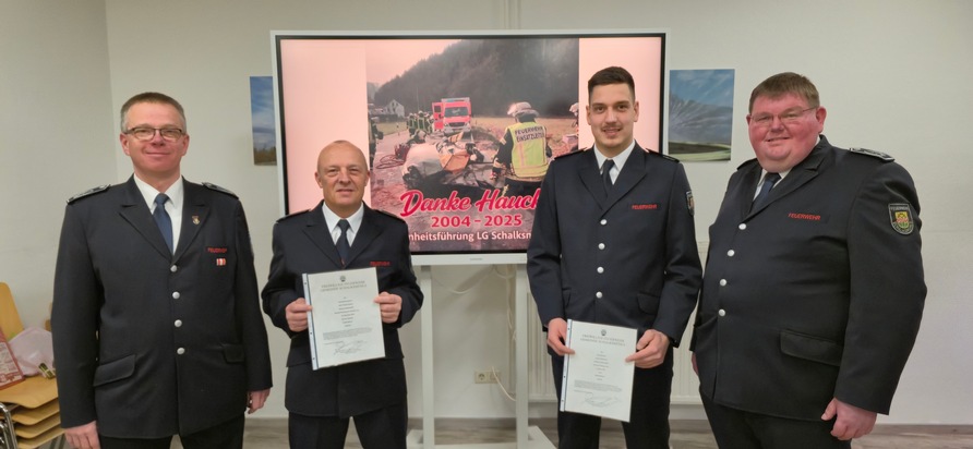 FW Schalksmühle: Neues Jahr, neuer Löschgruppenführer