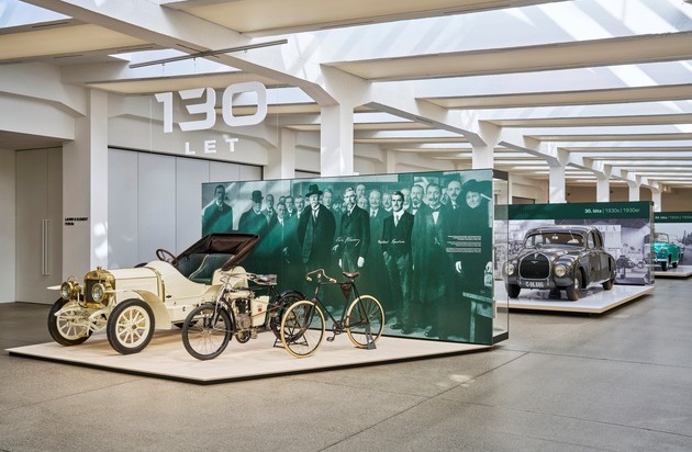 Škoda Auto feiert 130 Jahre: Neue Museumsausstellung präsentiert Erbe und Innovation