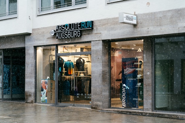 ABSOLUTE RUN AUGSBURG / Neuer Store mit mehr Fläche und Marken