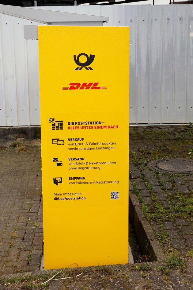 PM: Deutsche Post DHL baut Netz auf 1.000 Poststationen aus -  24/7-Verfügbarkeit postalischer Services in der Stadt und auf dem Land