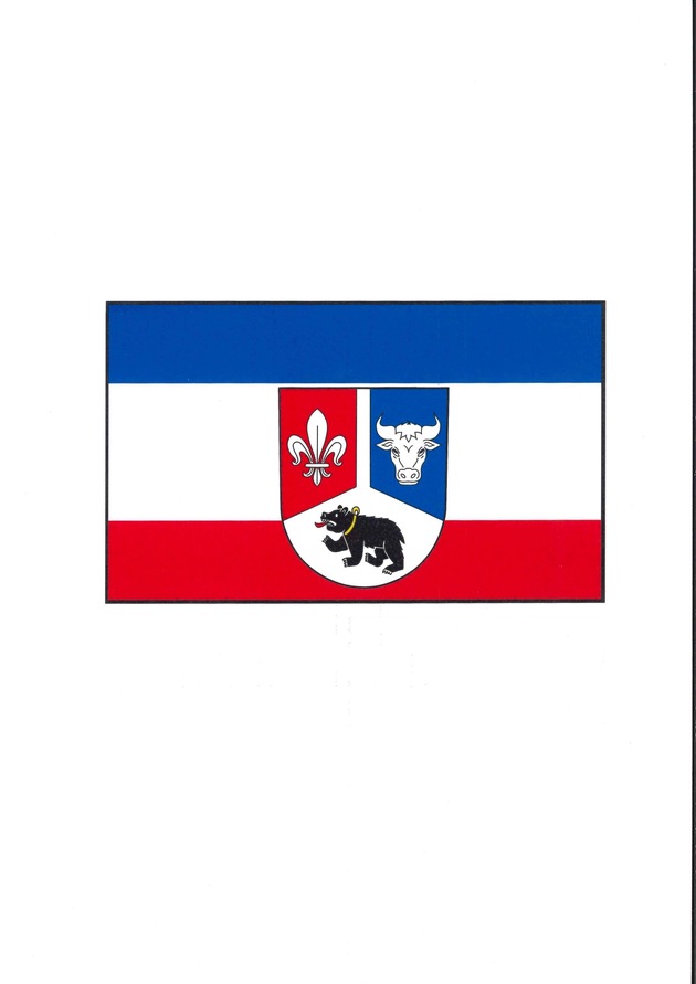 IM-MV: Gemeinde Nustrow erhält eigenes Wappen und eigene Flagge