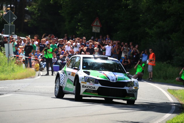 Kreim/Christian triumphieren bei der Thüringen-Rallye und erobern die Tabellenspitze in der DRM zurück (FOTO)