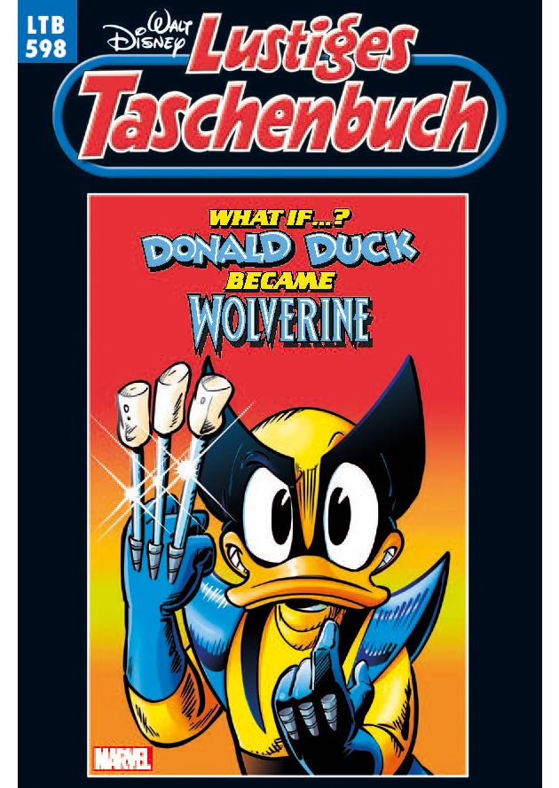 Marvel kommt nach Entenhausen: Donald Duck als Superheld Wolverine!