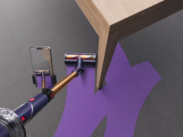 Dyson Augmented-Reality-Tool zeigt Putzfortschritt in Echtzeit an