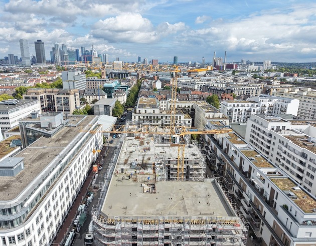 Instone feiert Richtfest f&uuml;r Wohnquartier &bdquo;Lahnwarte&ldquo; in Frankfurt-Gallus