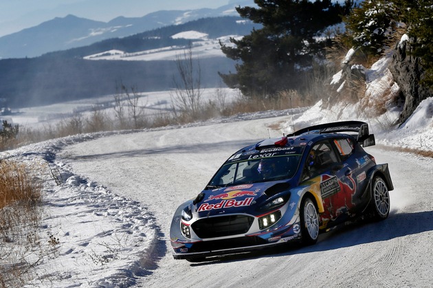 Mit neuem Ford Fiesta World Rally Car will Weltmeister Sébastien Ogier seine Siegesserie in Schweden fortsetzen