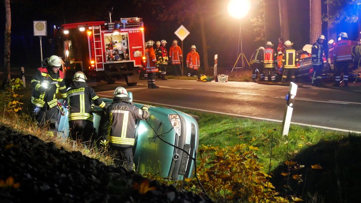FW Celle: Feuerwehr und Rettungsdienst üben in Hustedt unter realistischen Bedingungen!