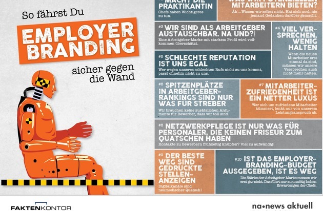 news aktuell GmbH: Die zehn größten Fehler beim Employer Branding
