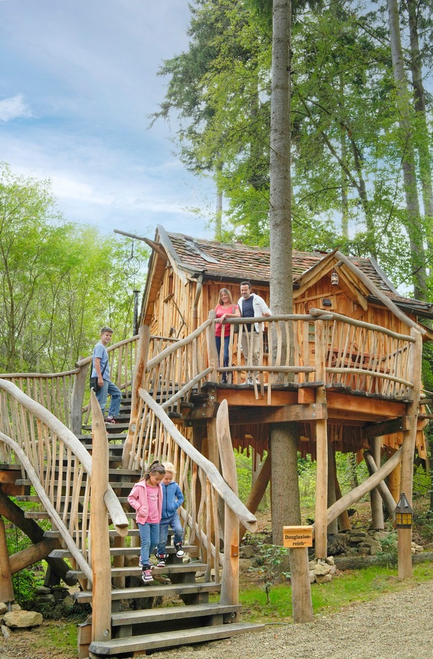 20 neue Baumhäuser im Natur-Resort Tripsdrill