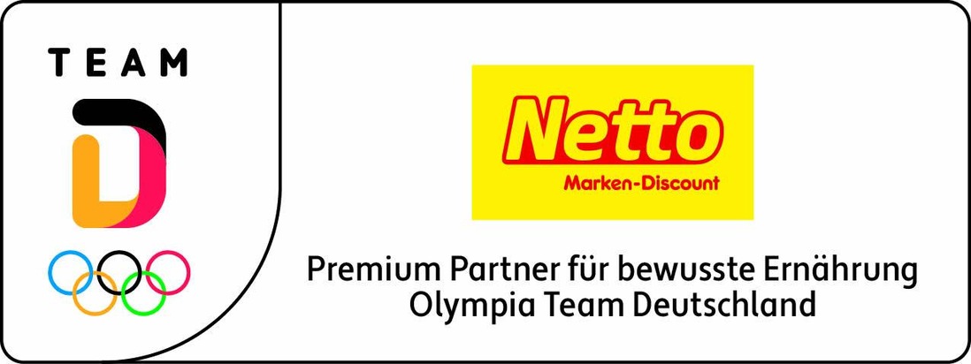 Zusammen mit Netto Marken-Discount nach Peking / Fit für Olympia: Netto startet mit Kampagne in die Winterspiele 2022