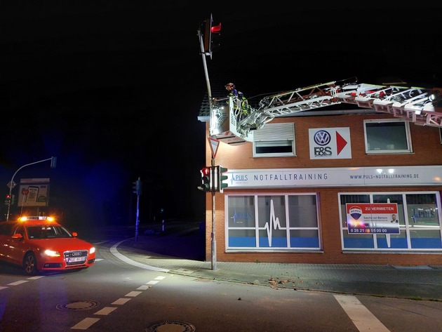 FW-KLE: [Abschlussmeldung] Sturmtief Emir: Entspannte Lage für die Freiwillige Feuerwehr Bedburg-Hau