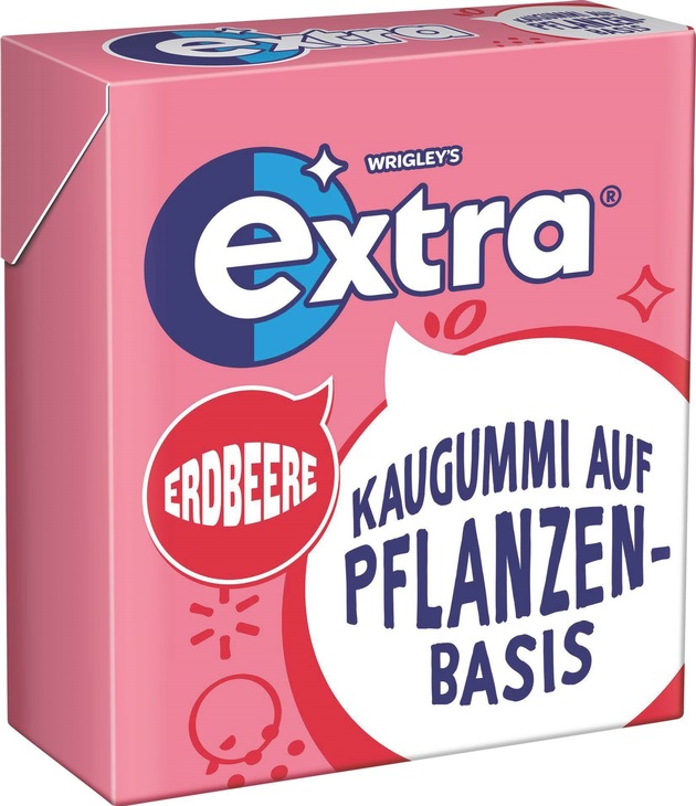 Lecker und pflanzenbasiert: DER NEUE EXTRA® KAUGUMMI AUF PFLANZENBASIS