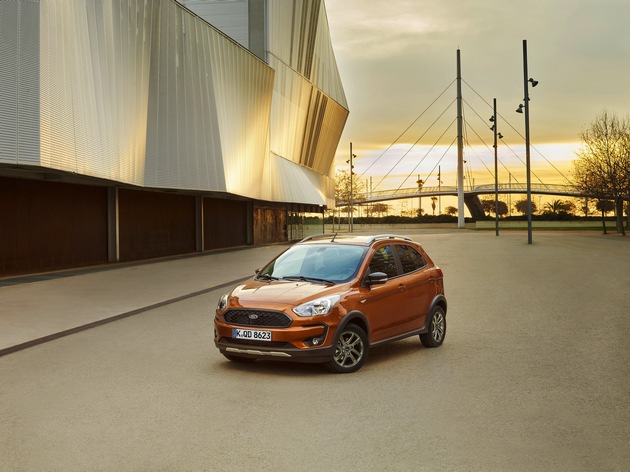 Ford präsentiert den neuen KA+ inklusive interessanter Crossover-Variante KA+ Active