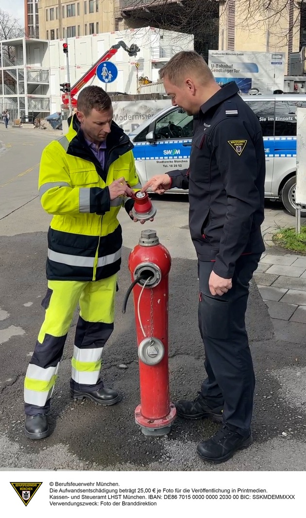 FW-M: Innovative Zusammenarbeit der SWM und der Feuerwehr (Borstei)