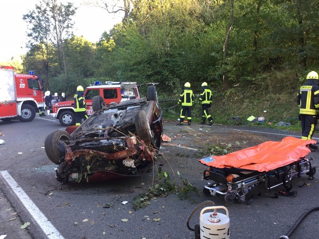 FW-OE: Tragischer Unfall mit einem Todesopfer