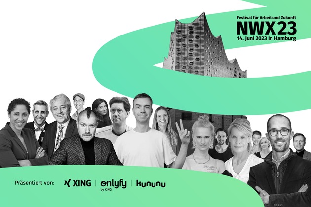 NWX23: Mehr als 150 Speaker diskutieren am 14. Juni auf dem Festival für Arbeit und Zukunft