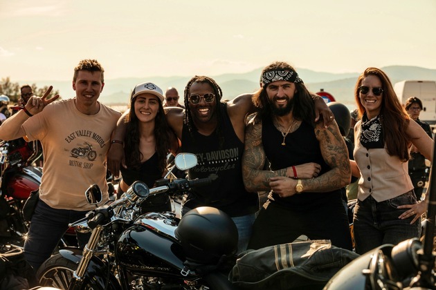 30&apos;000 Festivalbesucher feiern die Rückkehr des Harley-Davidson Euro Festivals nach Saint-Tropez