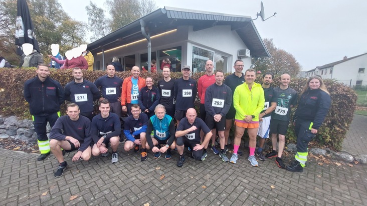 FW-AR: Oeventroper Straßenlauf- Hauptamtliches Laufteam nimmt teil