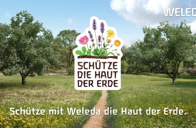 Weleda startet Kampagne "SCHÜTZE DIE HAUT DER ERDE"