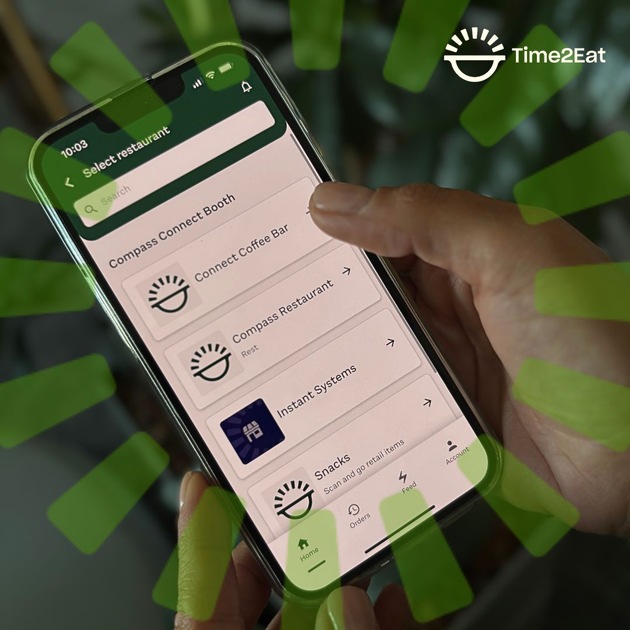 Compass Group setzt auf ganzheitliche digitale Lösungen: Time2Eat revolutioniert die Betriebsgastronomie