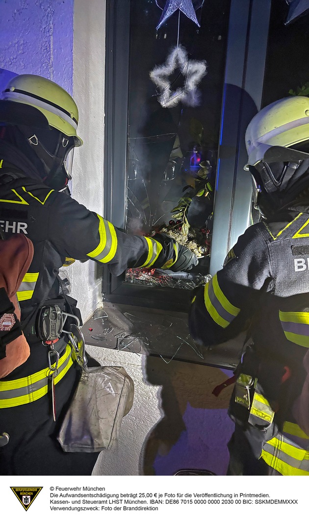 FW-M: Wochenendrückblick der Feuerwehr München für den 5. bis 7. Dezember 2025