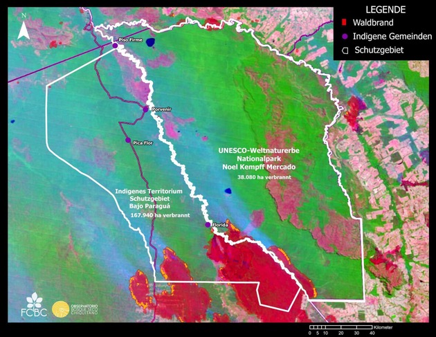 Tag des Amazonas (5.9.): Waldbrände in Bolivien bedrohen indigene Gemeinschaften und ökologisches Gleichgewicht des Amazonas