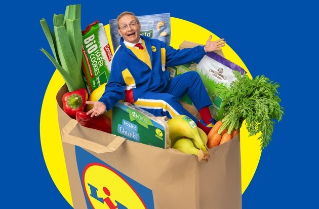 Lidl: Mit Lidl und Wigald Boning wird bewusste Ern&auml;hrung zur "Kleinigkeit"