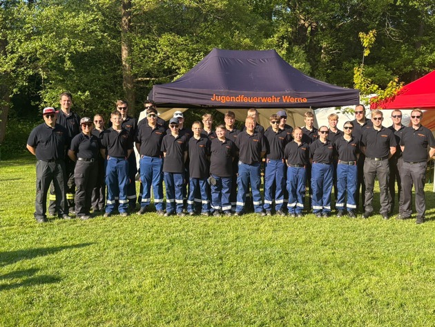 FW-WRN: Pfingstzeltlager der Jugendfeuerwehren im Kreis Unna