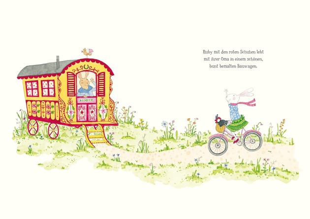 Achtsamkeit im Kinderbuch: Kate Knapps bezaubernde „Ruby mit den roten Schuhen“ ist nun in deutscher Übersetzung erschienen