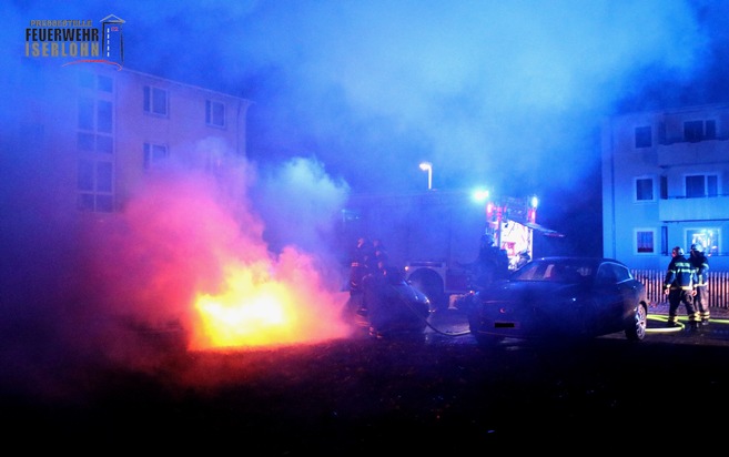 FW-MK: Fahrzeugbrand am Föhrenweg