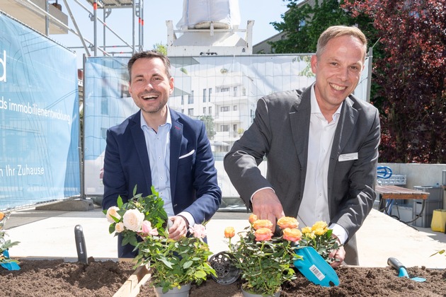 BPD feiert Meilenstein des neuen Wohnprojekts Rosenquartier in Koblenz