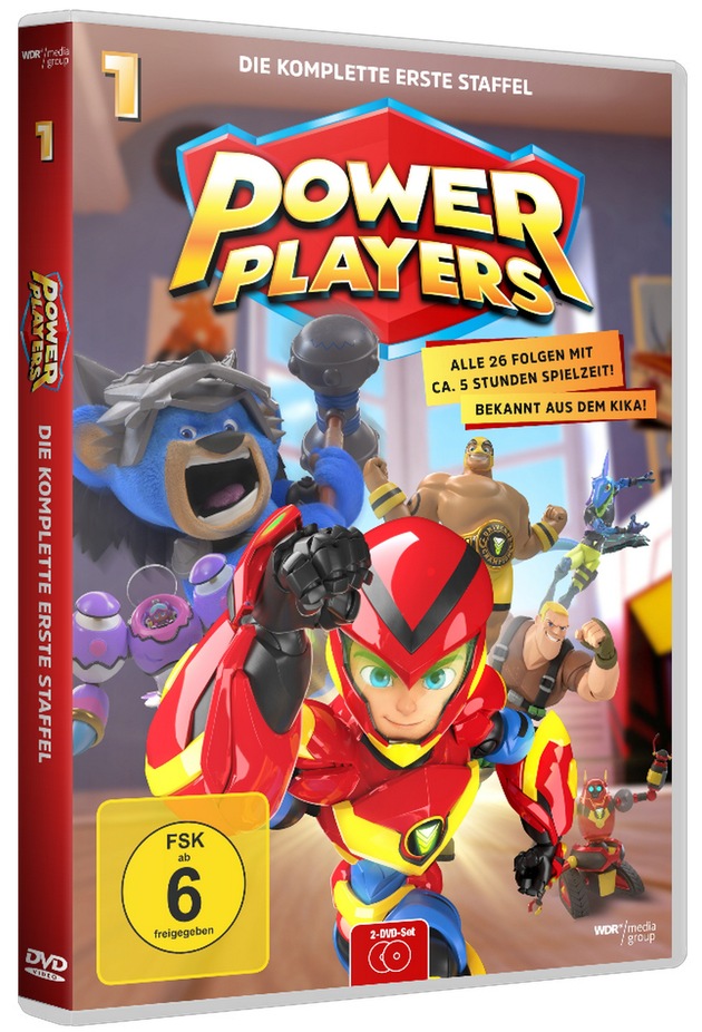WDR mediagroup - Release Company präsentiert: Power Players Staffel 1 und Staffel 2 digital und auf DVD erhältlich