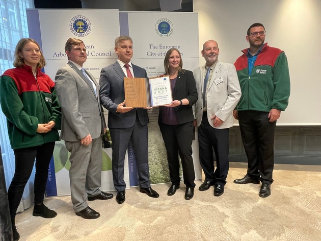 Europäischer Stadtbaumpreis (ECOT) 2021 für innovative Klimaschutz-Lösungen vergeben an Stadt Wien