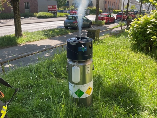 FW-BO: Austretender Sauerstoff in Bochum-Wattenscheid