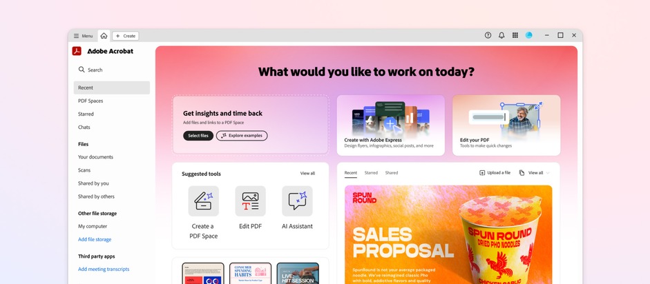 Adobe Systems GmbH: Acrobat Studio and Acrobat AI Assistant: The new generation of AI-powered productivity &ndash; Now also available in Dutch
