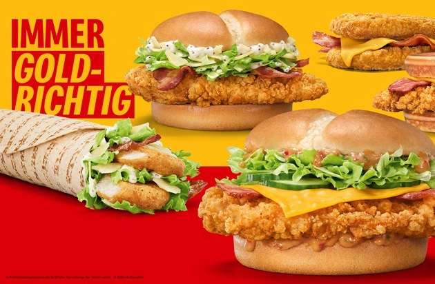 McDonald's Deutschland: Immer goldrichtig: McDonald's Deutschland startet neue Chicken Plattform