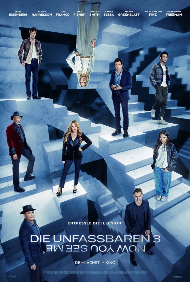 Neuer Trailer zu DIE UNFASSBAREN 3 - NOW YOU SEE ME/ Ab 13. November 2025 im Kino!