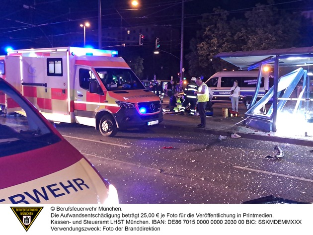FW-M: Verkehrsunfall fordert Todesopfer (Neuhausen)