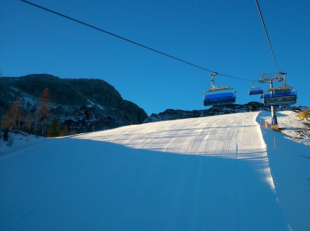 Kärntner Skigebiete trotzen dem noch ausbleibenden Schnee - BILD