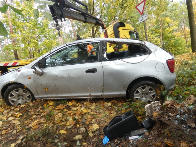 POL-CE: Verkehrsunfall Unfall auf der B 214 endet ohne Verletzungen