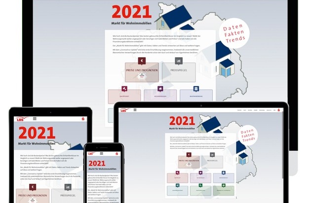 Bundesgeschäftsstelle Landesbausparkassen (LBS): LBS-Immobilienpreisspiegel für mehr als 1.000 Städte jetzt online