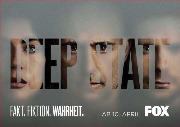 Spannende neue Spionage-Serie &quot;Deep State&quot; mit Mark Strong in der Hauptrolle feiert am 10. April 2018 Premiere